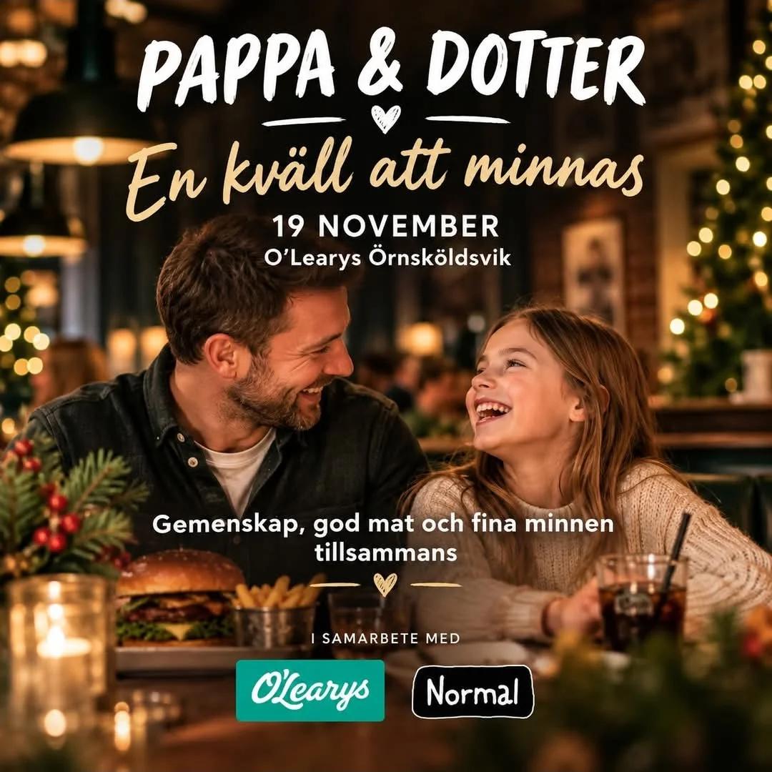 Pappa & Dotter – en kväll att minnas